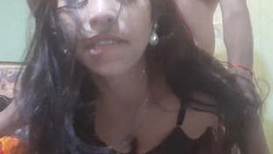 Housewife Puja from India gets her throat and ass hammered by her husband