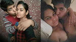 Love birds- A desi couple’s kiss and romance