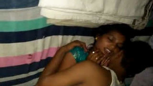A village girl has rough sex with her lover and is videoed by her friend.