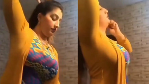 An ordinary Indian housewife records her steering by her dressing process.