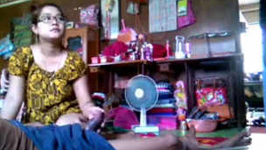 A married woman giving blow job to a married man