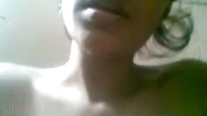 Big breasted Tamil teen gets it hard at home in this MMC video.