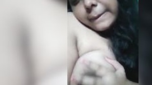 Big breast homemade video with self-exploration and obesity vacation