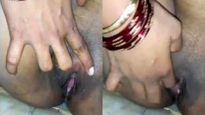 Hot wife enjoys sex fantasies with urination and masturbation