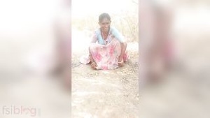 The MILF with a hairy bush urinates outside in this SCC sex video.