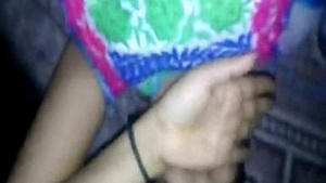 Married Indian woman has sexual relations and reaches orgasm.