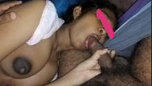 A hot Tamil couple in hot scenes of oral and penetrative sex in clips.
