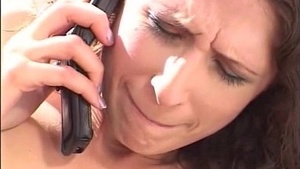 Marital affair while my husband is away, wife gets fucked by a well hung man.