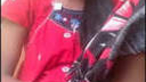 Pretty girl exposing her genitals