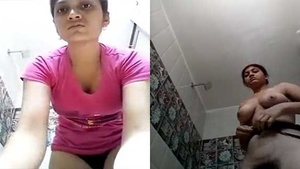 Dehati girl's nude photos and videos of big ass and boobs gets popular.