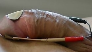 ROP up with two breaths as the small cock keeps on dripping with cum
