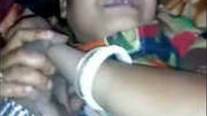A shy Indian girl caught in the act of having sex.