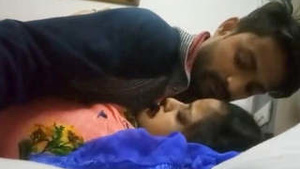 Beautiful Indian woman makes passionate love with her lover at the hotel