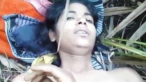 Village beauty gets down and dirty in hot erotic video