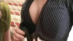 Austin Kincaid and Trina Michaels in a hot threesome scene.