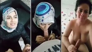 A sexual scandal with a hot single girl suckeding and fucking one man.