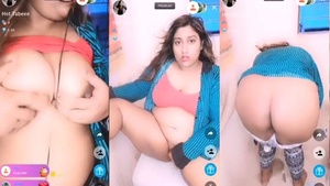 Cam porn with big ass girl and big boobs girl