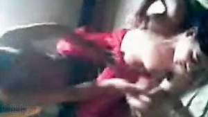 Comedy of a bhabhi seduces her roommate and gives great blow job and fuck on bed