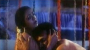 Blue film with Shaquila, an actress who exposes her beautiful big tits at night.