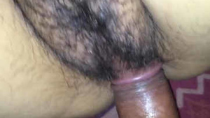 Vulva fingered by her husband in a porn movie