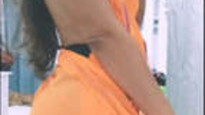 Hot Indian woman undressing.