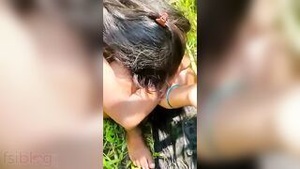Dehati sexy video - Outdoor sex scandal with virgin Indian girl and boy