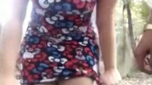 Office girl with great assets has a three woman affair in the open air with her closest friends.