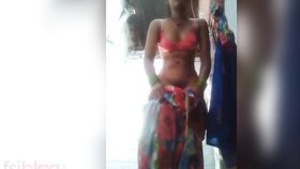 Tamil Nadu village girl in nasty incestuous scene with step father
