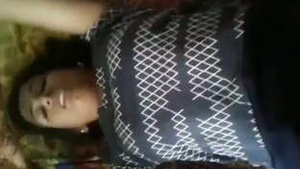 Pretty woman crying while being hurt during sex