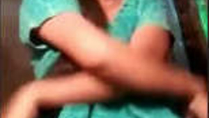 Sexy Indian woman exposing her big breasts