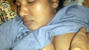 AnSL couple gets a blowjob and fucked in a video.