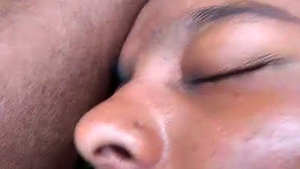 An Indian girl gets porn in the fields