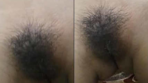 Pretty girl with large breasts gets her vagina penetrated by her loving partner