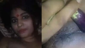 Hot village wife masturbates her pussy in Bangladeshi countryside