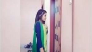 Hot hotel action with a tight ass Hindi babe.