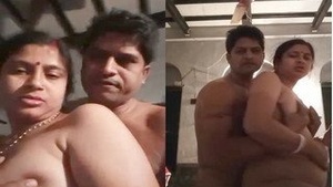 Beautiful Indian couple enjoys passionate sex in this movie.