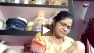 Streaming with a mature woman on webcam