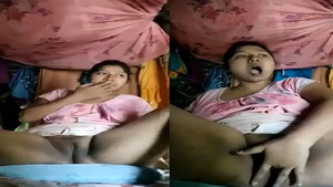Bangladeshi village girl masturbates and unveils her sexy vagina on cam