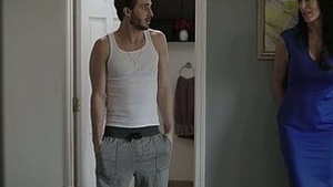 Married woman Abella Rakke continues to arouse the desire with hot scenes with a digger.