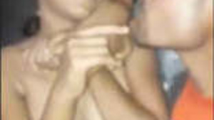 Cute girlfriend’s perky breasts captured on video by her loving boyfriend.