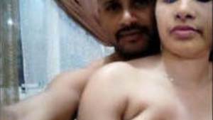 Beautiful woman having hot sex with her husband