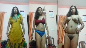 Pretty Pakistani woman shows off her beautiful body in a homemade video.