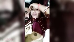 Sexy Indian couple makes love and records BDSM video