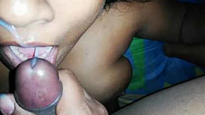 A tamil woman has an extra marital sex and swallows semen