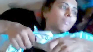 A married woman from a rural area in Pakistan has sex with her male house help.