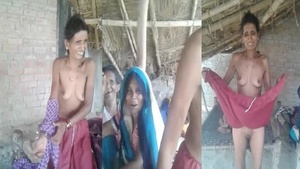 Married woman flaunting her private parts