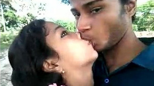 Beautiful woman from India with large breasts.