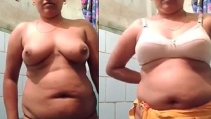 Hot and beautiful bhabhi’s sexy strip tease in this video.