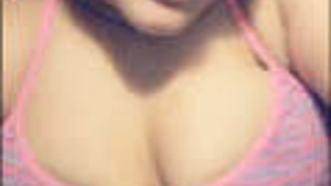 A curvaceous non-resident Indian woman is intimate with her partner.