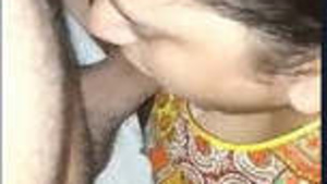 Beautiful Pakistani woman gives great blow job